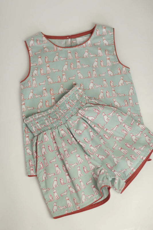 Americana Dogs Swing Set