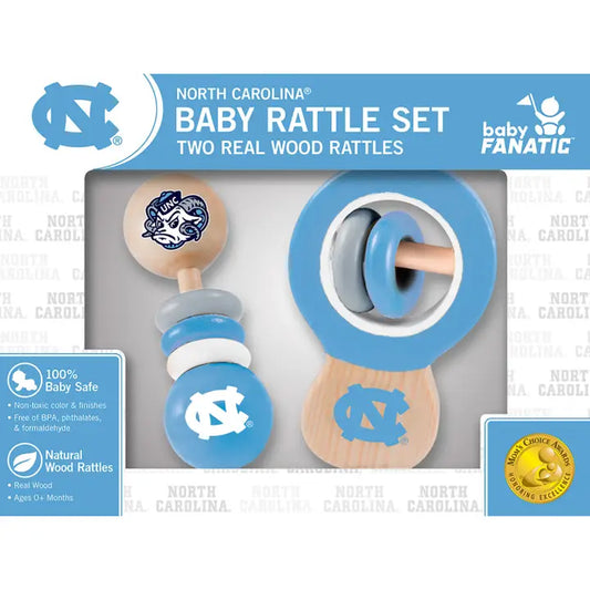 Unc Tar Heels Baby Rattles