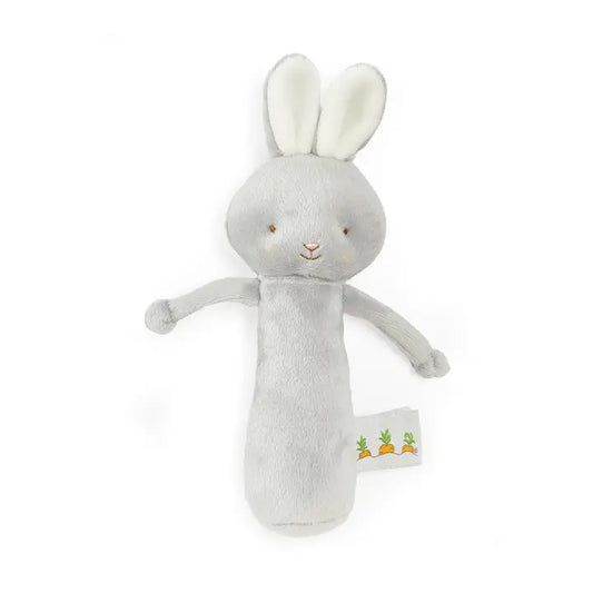 Friendly Rattle - Gray Bunny