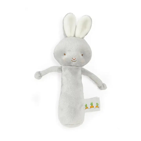 Friendly Rattle - Gray Bunny