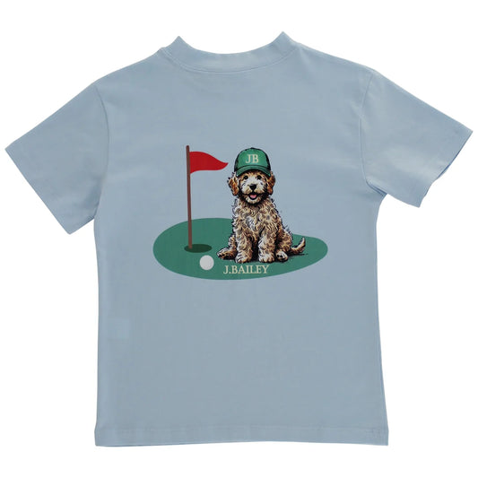 Logo Tee Augusta Dog On Bayberry