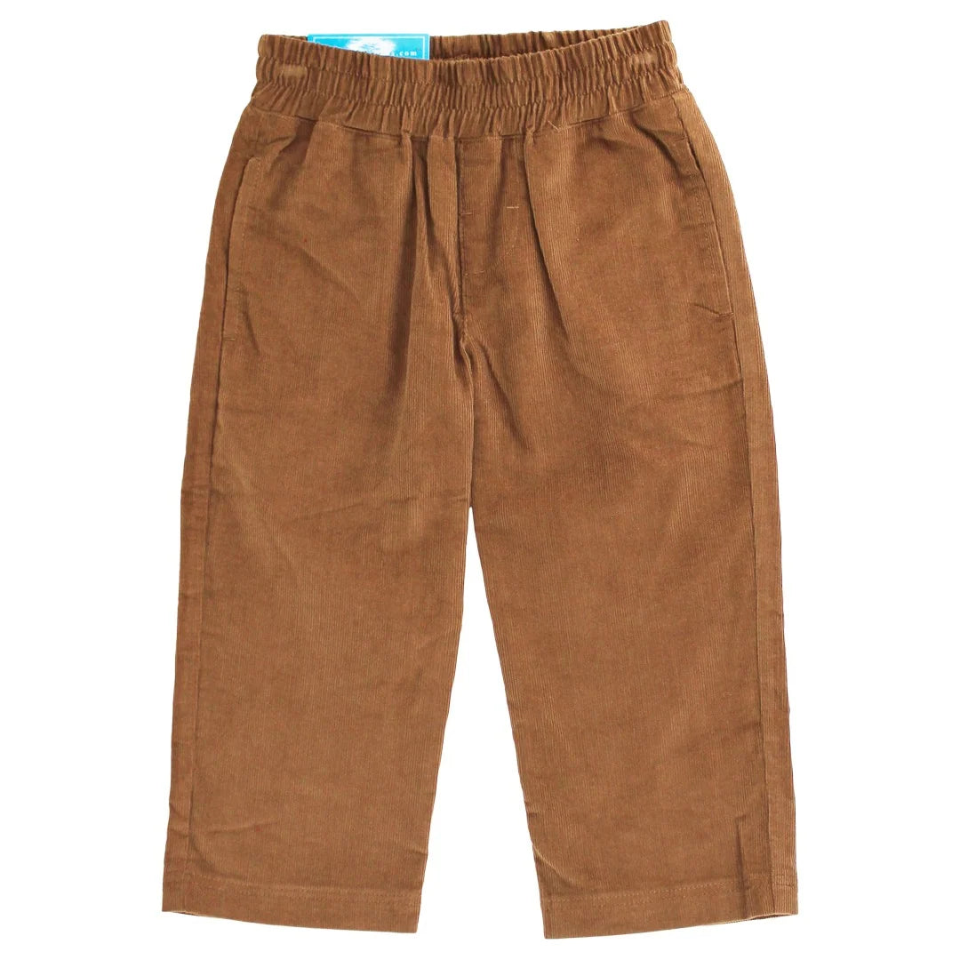 Pull On Pant - Brown Corduroy
