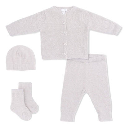 Chenille - Natural 4 Piece Set