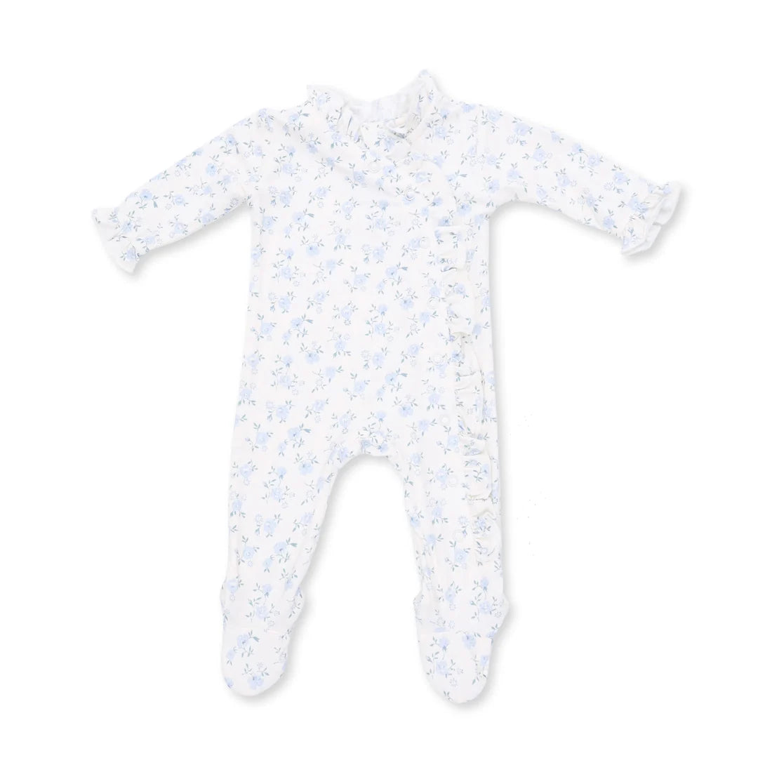 Rose Briar Ruffle Footie