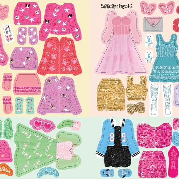 My Sticker Book Dress Up Swifties