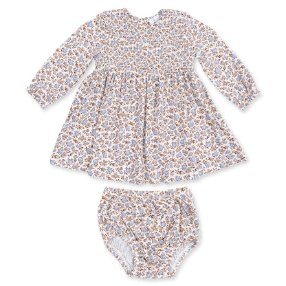 Hazel Floral Smocked Dress & Bloomer