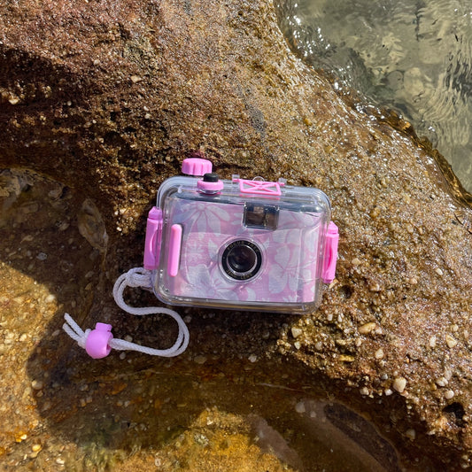 Underwater Camera Pink Floral