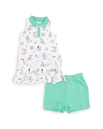 Polo Tennis Dress With Cartwheel Short