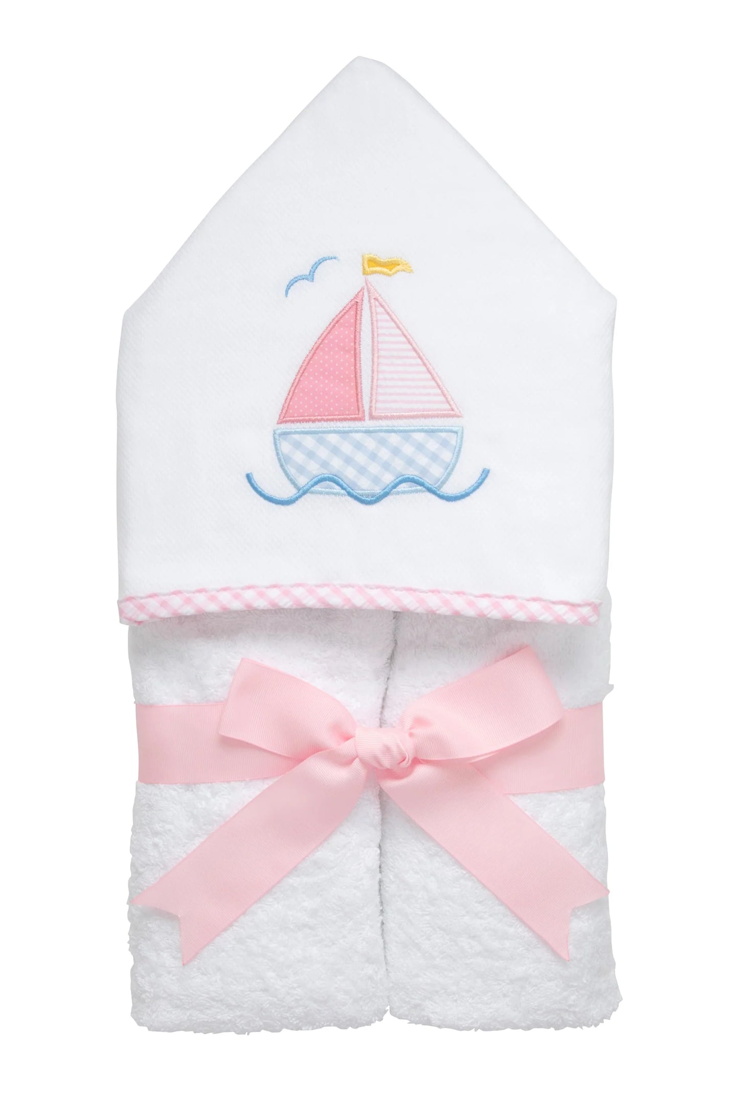 Sailboat Everykid Towel Blue & Pink