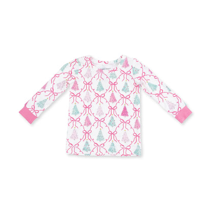 Bow Trellis Tree Loungewear Set