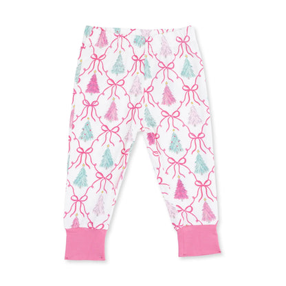 Bow Trellis Tree Loungewear Set