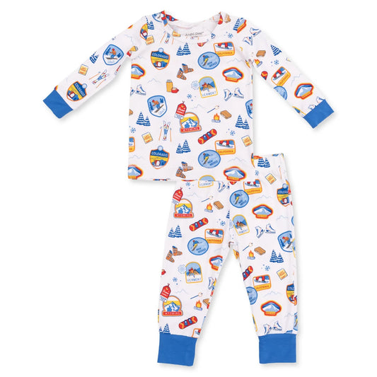 Vintage Ski Patches Loungewear Set
