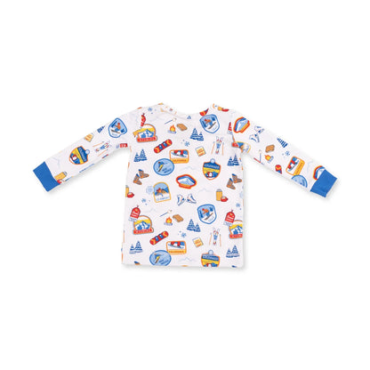 Vintage Ski Patches Loungewear Set