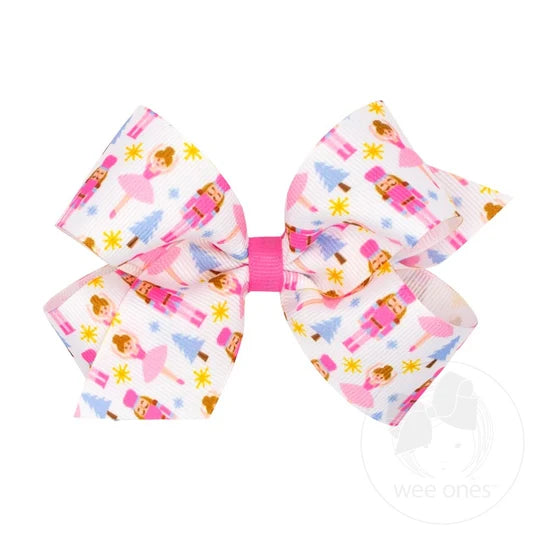 Holiday Bow - Nutcracker & Ballerina