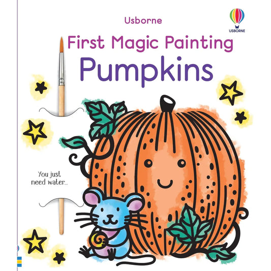 First Magic Painting Pumpkins
