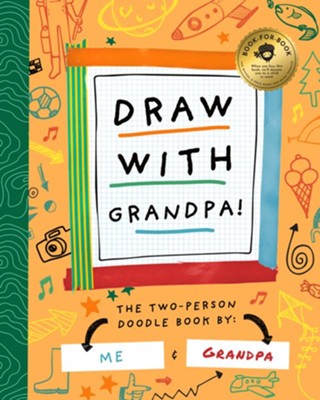 Draw With Grandpa Doodle Book