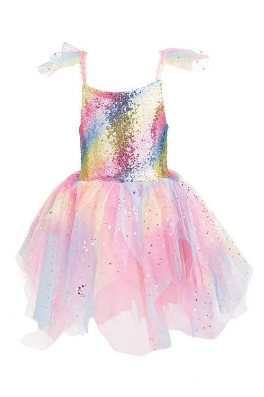 Rainbow Fairy Dress And Wings