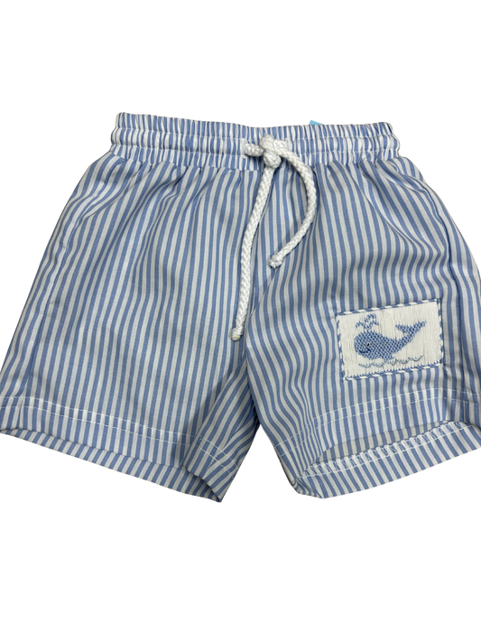 Whale Boys Swim Trunks