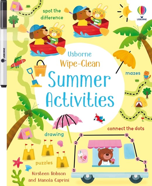 Wipe Clean Summer Activity Book