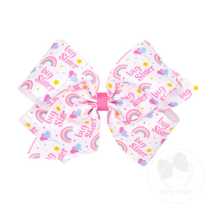 King Big Sis Grosgrain Hair Bow