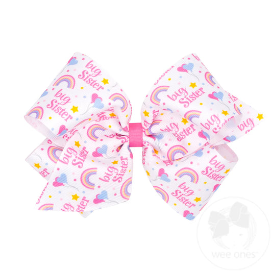 King Big Sis Grosgrain Hair Bow