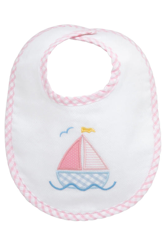 Sailboat Bib Pink