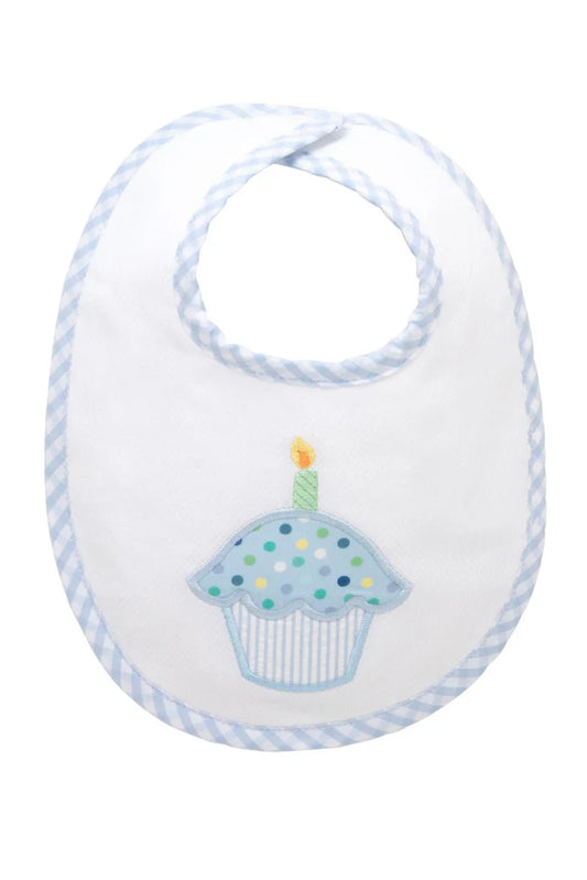Cupcake Applique Basic Bib