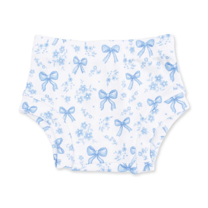 Bows And Flowers Dress And Bloomer Set