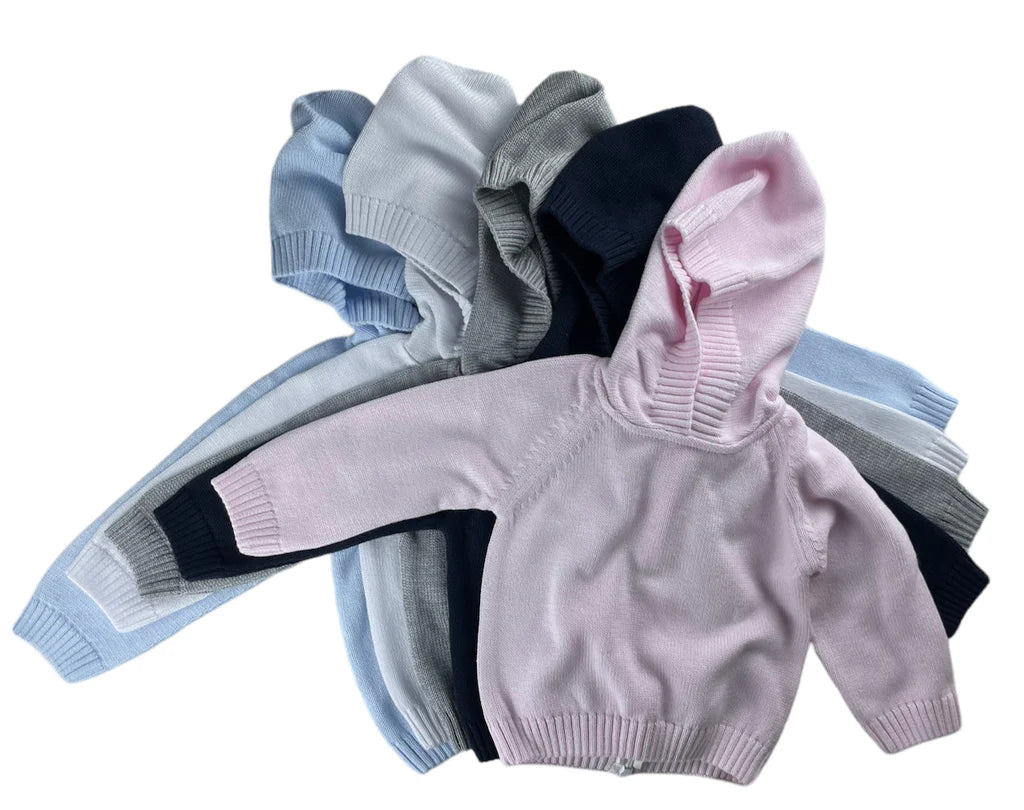 Zip Back Hoodie With Raglan Sleeve Pink