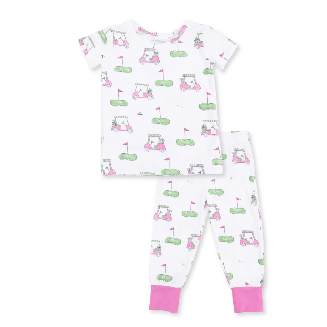 Golf Cart Pink Loungewear Set