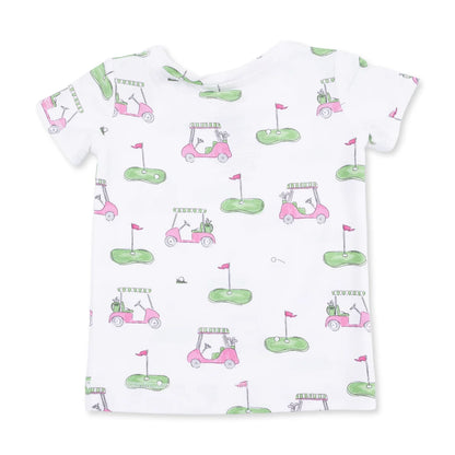 Golf Cart Pink Loungewear Set