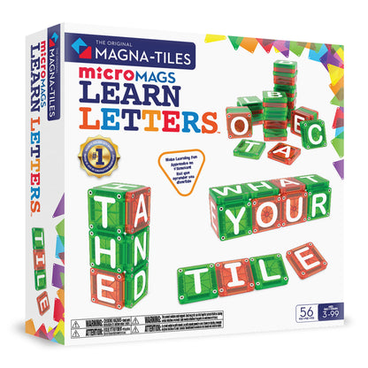 Magnatiles Learn Letter