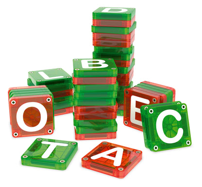 Magnatiles Learn Letter