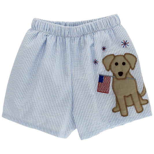 Patriotic Pup - Swim Trunk