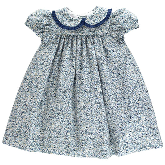 Cornflower Floral Float Dress