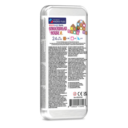 MAGNA-TILES® microMAGS Travel Gingerbread House