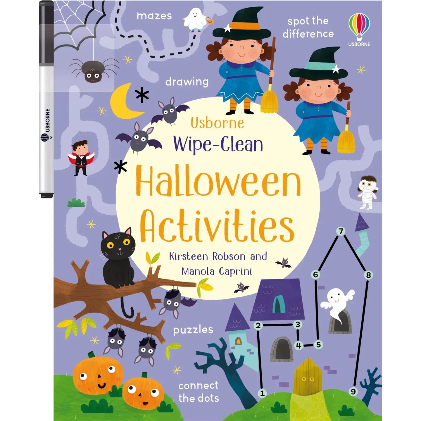 Wipe-Clean Halloween Activities