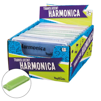 4 Inch Translucent Harmonica