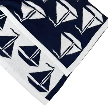 Sailboat Blankets (Blue, Pink, Navy)