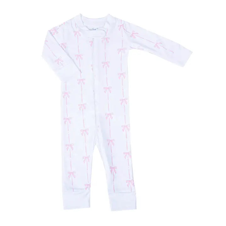 Amelias Classic Zip Pajamas Bows