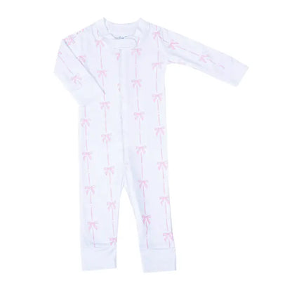 Amelias Classic Zip Pajamas Bows