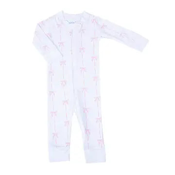 Amelias Classic Zip Pajamas Bows