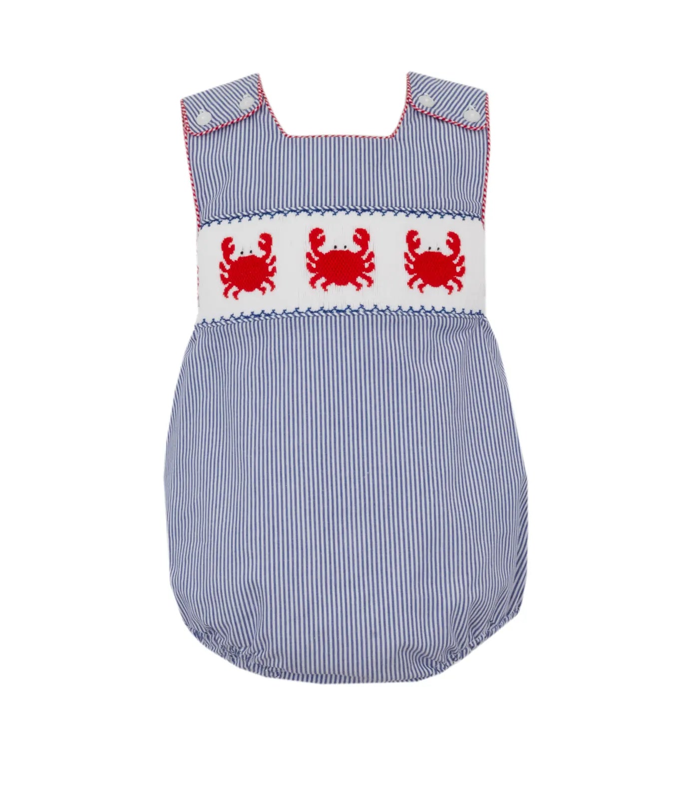Crab Navy Stripe Strap Bubble