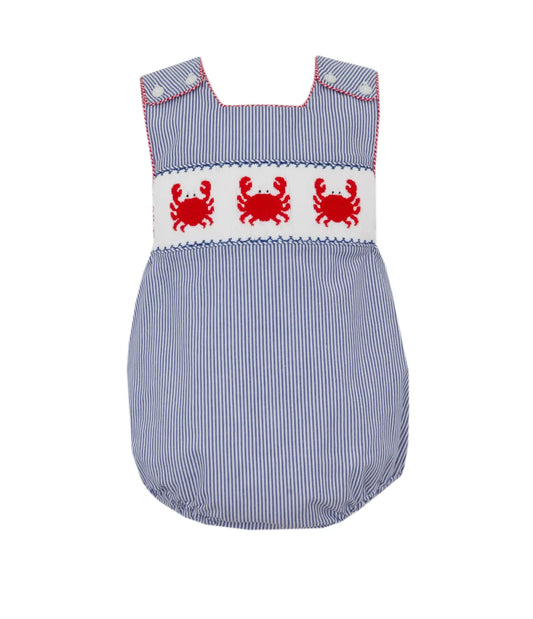 Crab Navy Stripe Strap Bubble