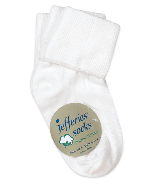 Turn Cuff Organic Socks - One Pair