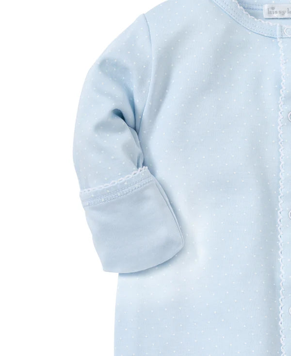 Blue/White Dots Converter Gown - Small