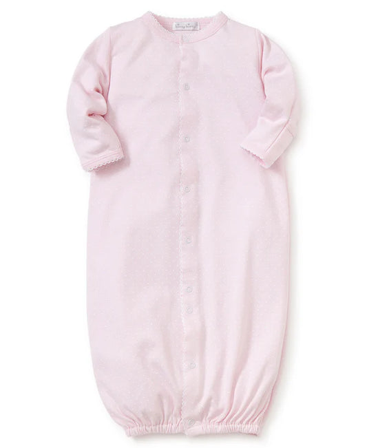 Pink with White Dots Converter Gown - Small