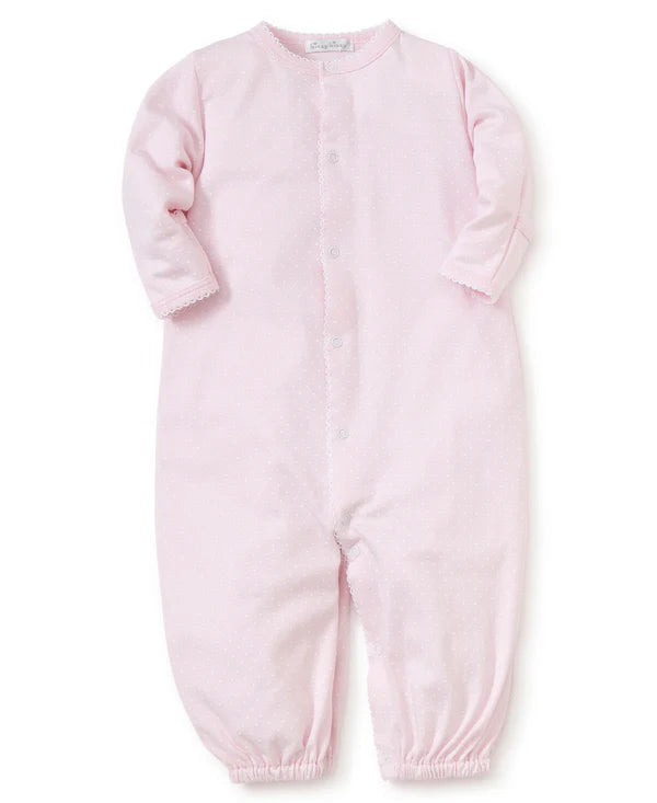 Pink with White Dots Converter Gown - Small