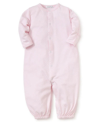 Pink with White Dots Converter Gown - Small