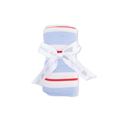 Preppy Rugby Swaddle Blanket